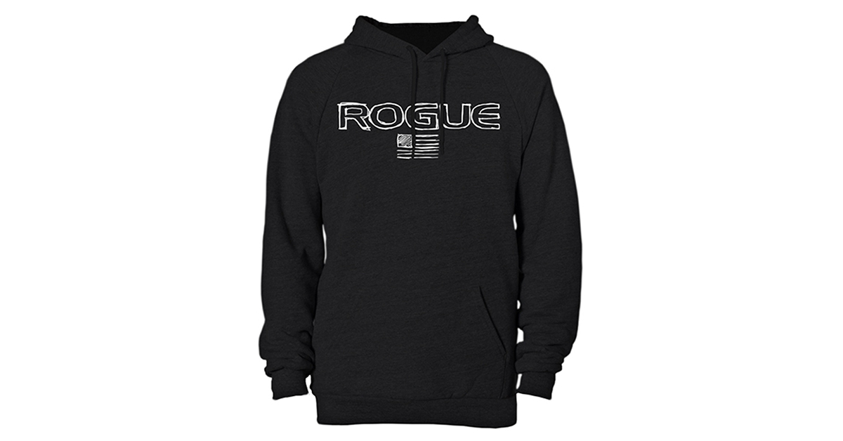 Rogue Sketch Hoodie Black Rogue Fitness