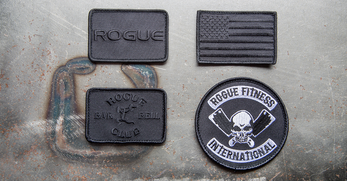 Rogue Patches For Your Gym Bag, Jacket, or Hat Various Colors