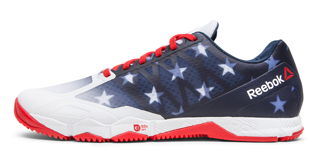 Reebok Crossfit Speed TR Blue Ink / White / Riot Red Rogue Fitness