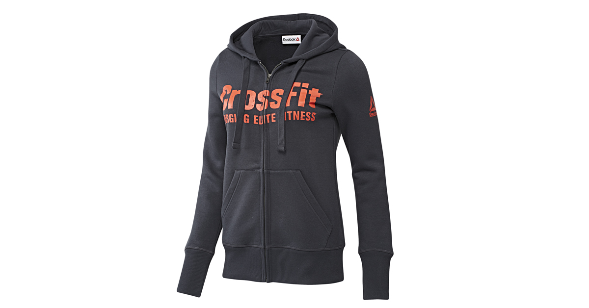 Reebok CrossFit Full Zip Women’s Hoodie Rogue Fitness
