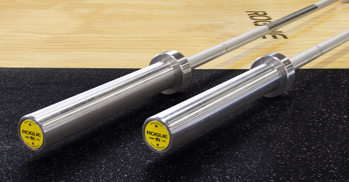 Rogue Women's 25mm Olympic Bearing Weightlifting Bar Rogue Fitness