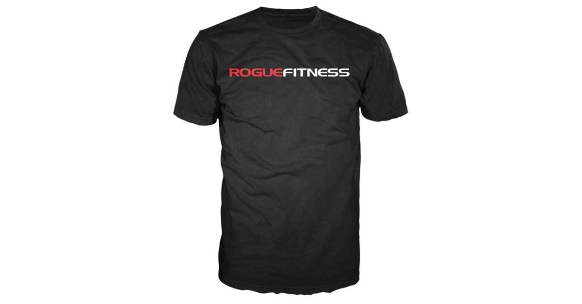 Rogue Fitness Classic Shirt Black Rogue Fitness