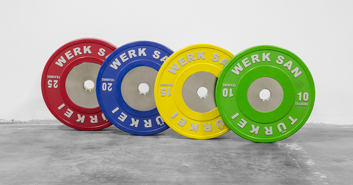 WerkSan Training Bumper Plates Rogue Fitness