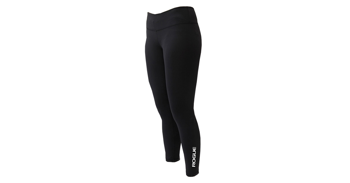 WOD Gear Clothing Crop Pants Black Rogue Fitness