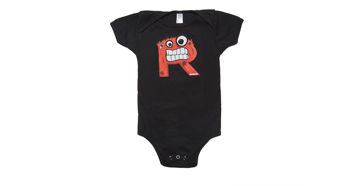 Rogue Monster Onesie Black Rogue Fitness