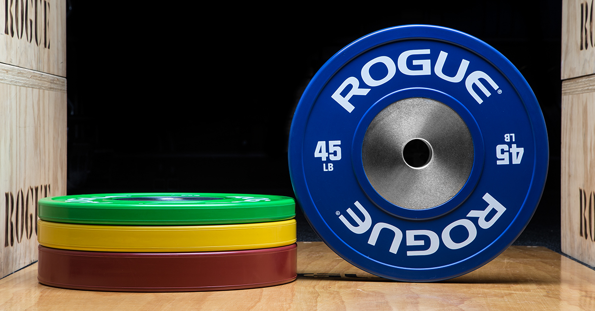 Rogue Color Training Plates Weightlifting Plates CrossFit Rogue