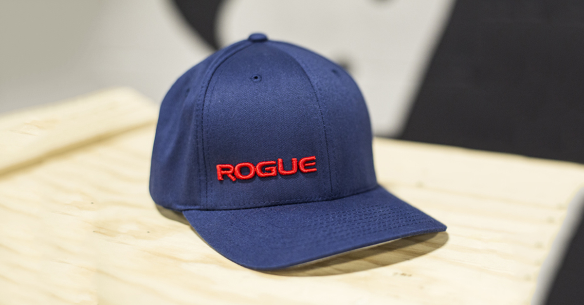 Rogue FlexFit Hat Navy Rogue Fitness
