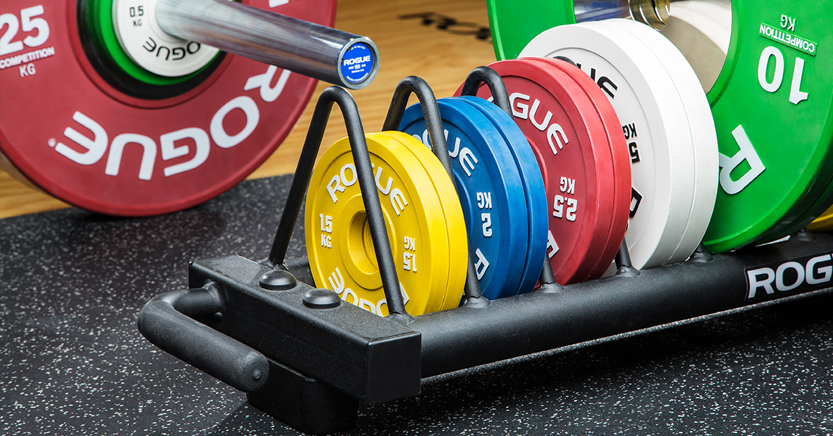 Change Plate Rack Rogue KG Change Plates (IWF) | Rogue Fitness