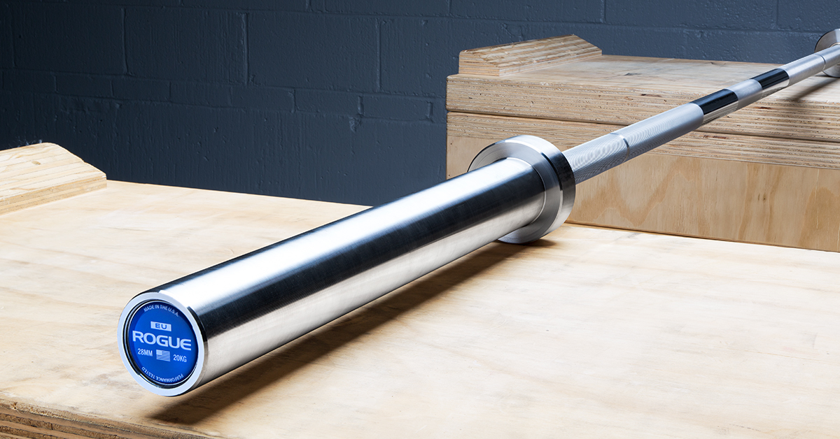 Rogue Euro 28MM Olympic WL Bar Rogue Fitness