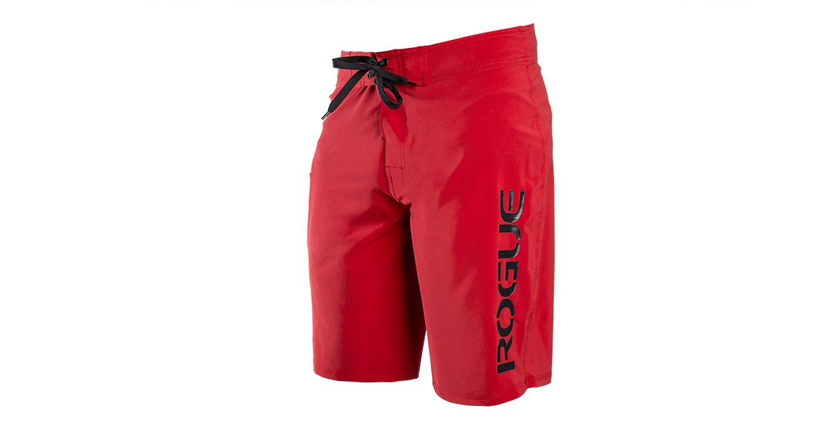 Rogue Boardshorts Gym/Training Shorts Red Rogue Fitness