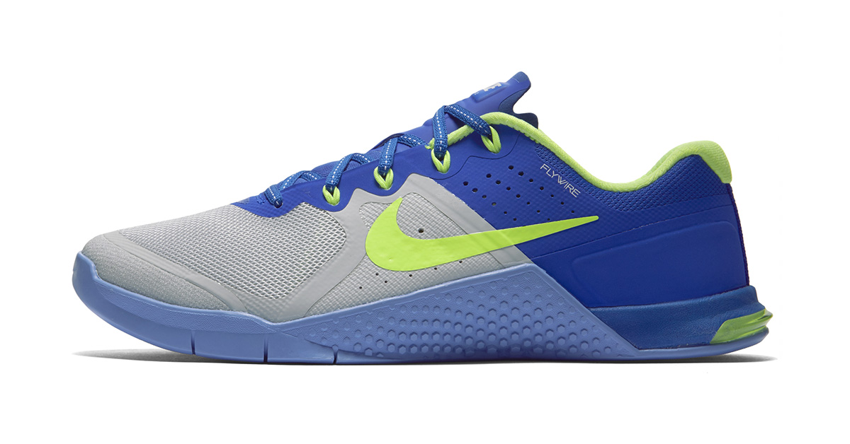 Nike Metcon 2 - Pure Platinum/Racer Blue/Chalk Blue/Ghost Green | Rogue ...