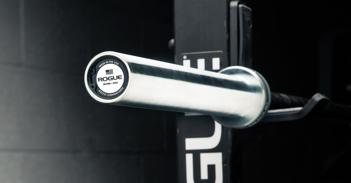 The Rogue Bar 2.0 Olympic & Powerlifting Made in the USA