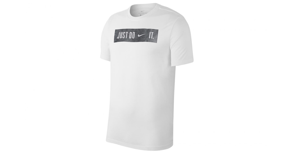 Nike DriFIT Training TShirt Men's White Rogue Fitness