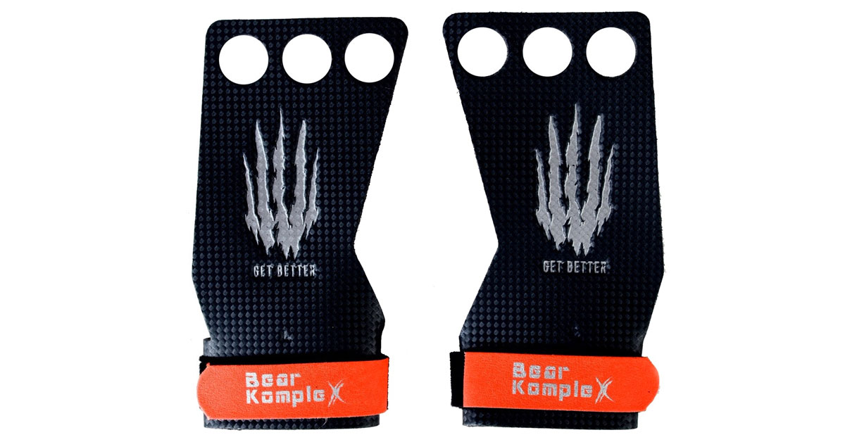 Bear Komplex 3 Hole Hand Grips Carbon Fiber Rogue Fitness