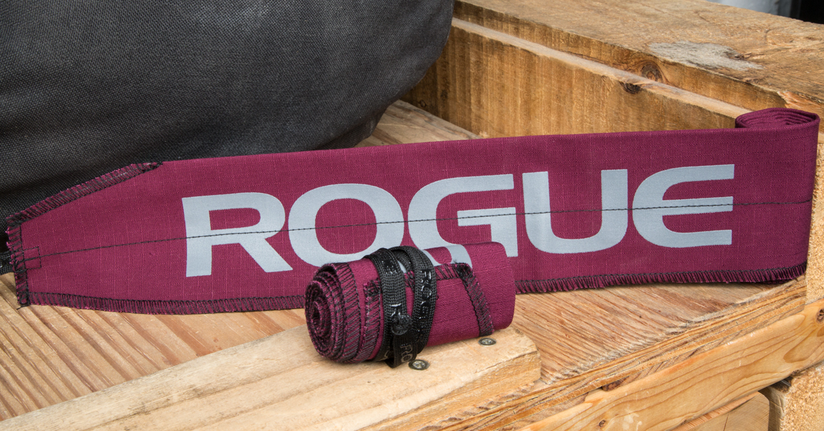 The Rogue Wraps Lightweight Strength Wrist Wraps Maroon Rogue Fitness