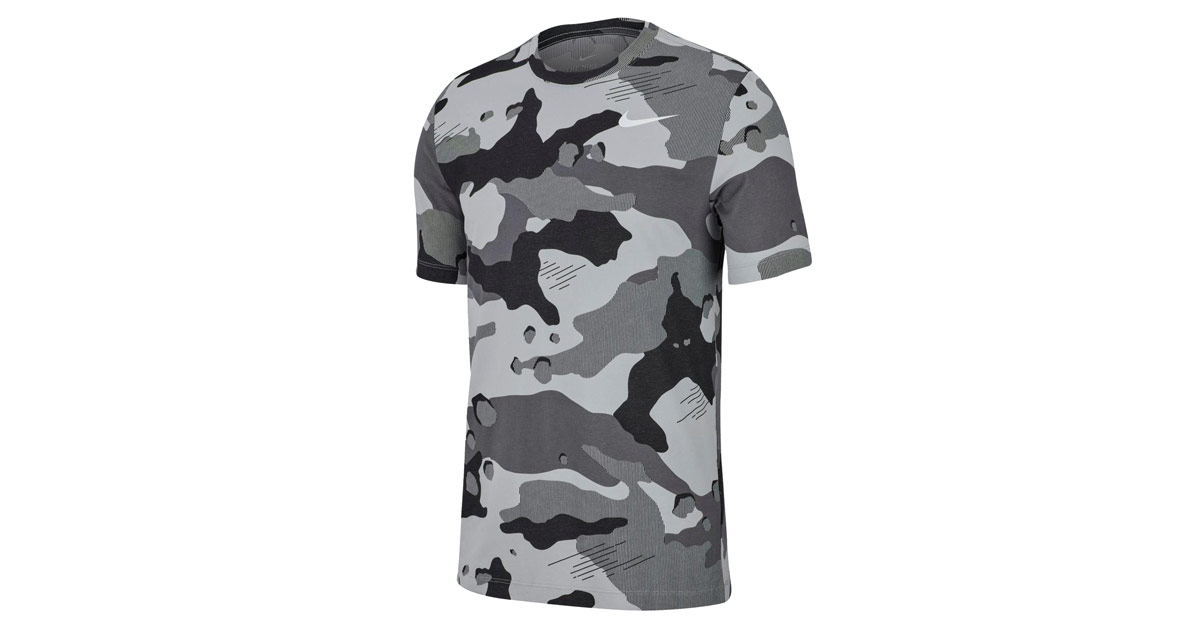 dry tee camo nike
