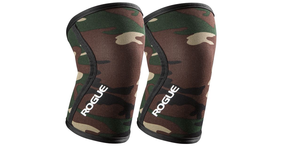 Rogue 5MM Knee Sleeve Camo Rogue Fitness