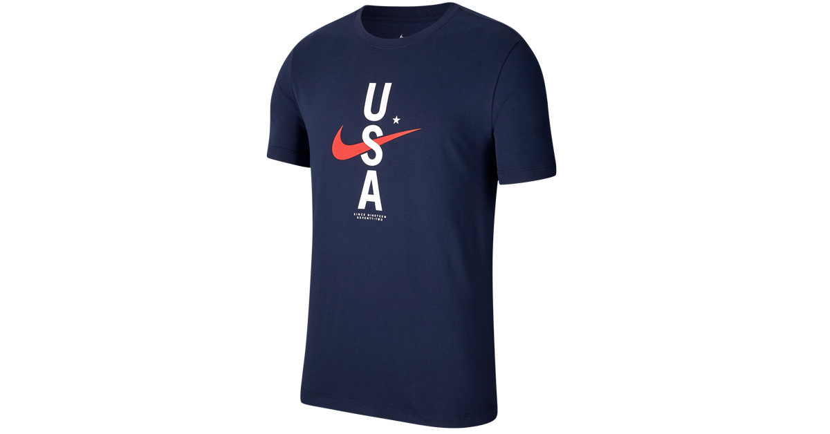 Nike Men's Training Tee Blue Rogue Fitness