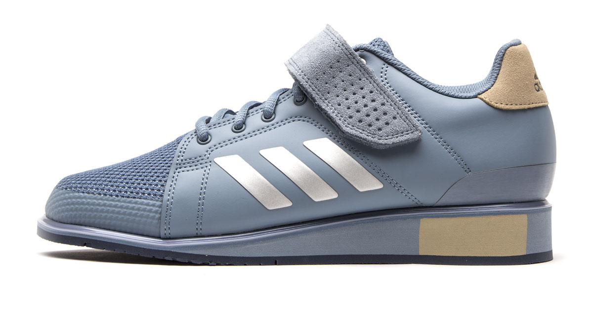 Adidas Power Perfect 3 - Men's - Blue / Raw Grey / Silver Metallic ...