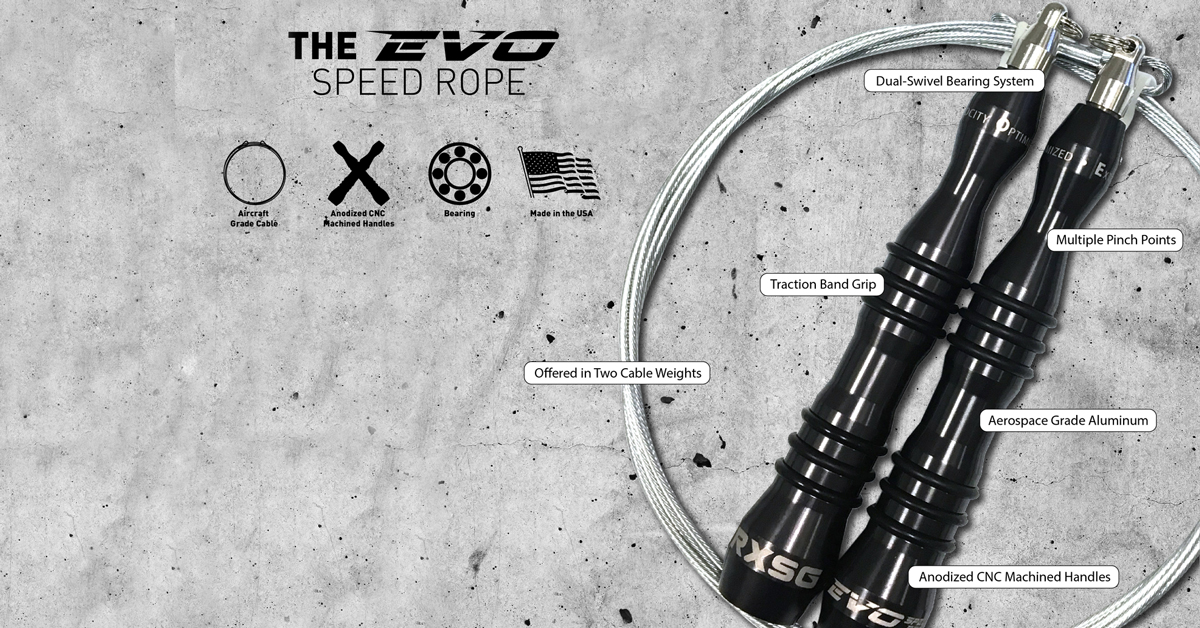 EVO Jump Rope | Rogue Fitness