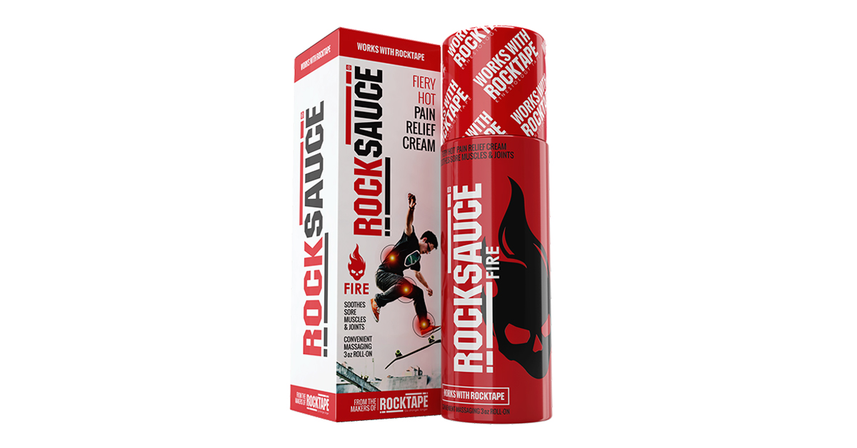 RockSauce 3oz Hot Pain Relief and Tape Prep Rogue Fitness