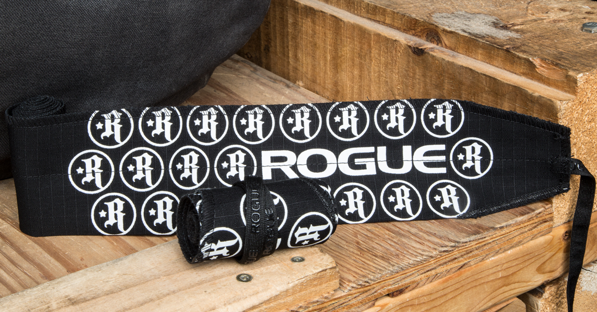 The Rogue Wraps Lightweight Strength Wrist Wraps Black Rogue Fitness