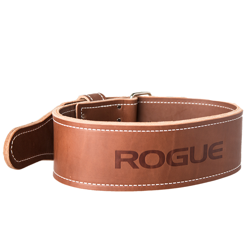 rogue ohio lifting belt weightlifting vegetable tanned leather