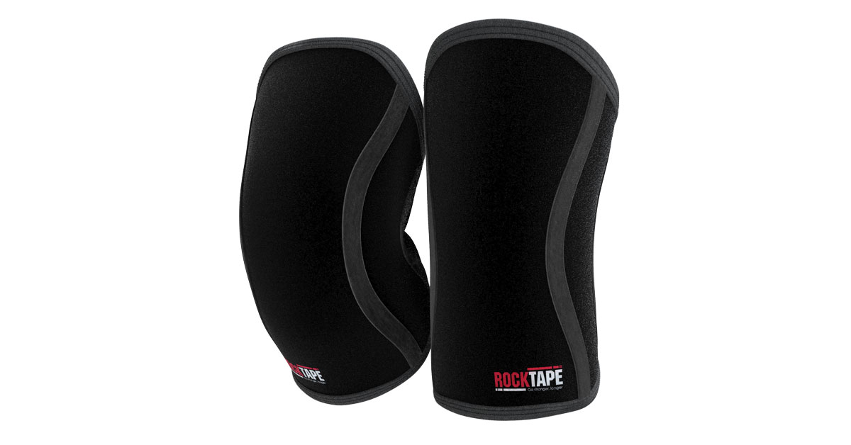 RockTape Assassins Knee Sleeves 5mm Black Rogue Fitness