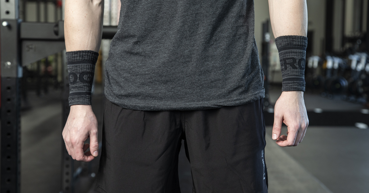 Rogue Wrist Bands Black Black Rogue Fitness