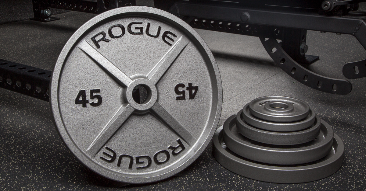 Rogue Machined Olympic Plates Rogue Fitness