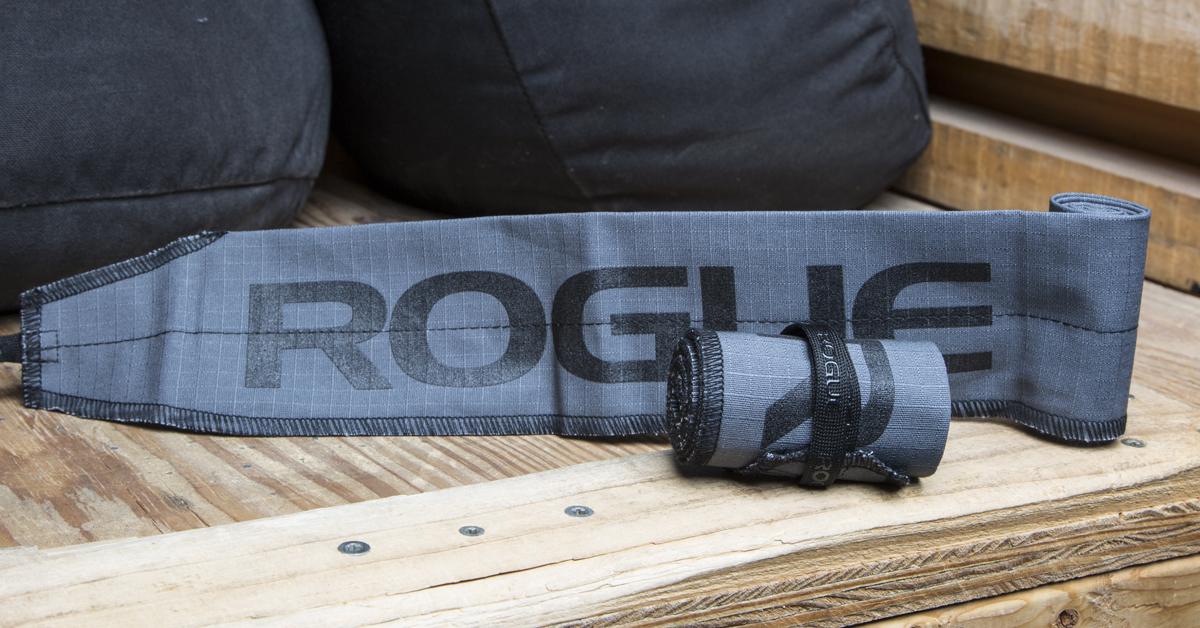 The Rogue Wraps Lightweight Strength Wrist Wraps Gray Rogue Fitness