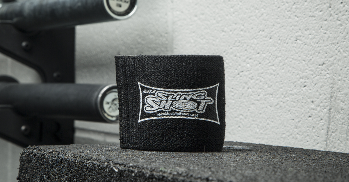 Sling Shot Compression Cuff Black Elastic Band Solution for Elbow