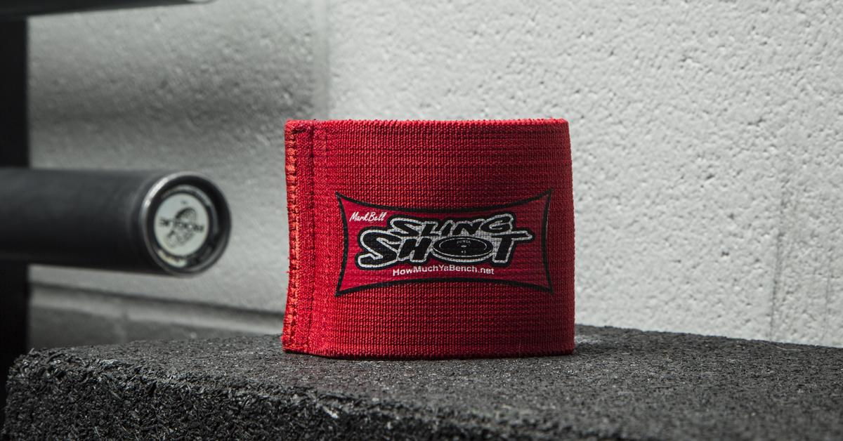 Sling Shot Compression Cuff Red Elastic Band Solution for Elbow