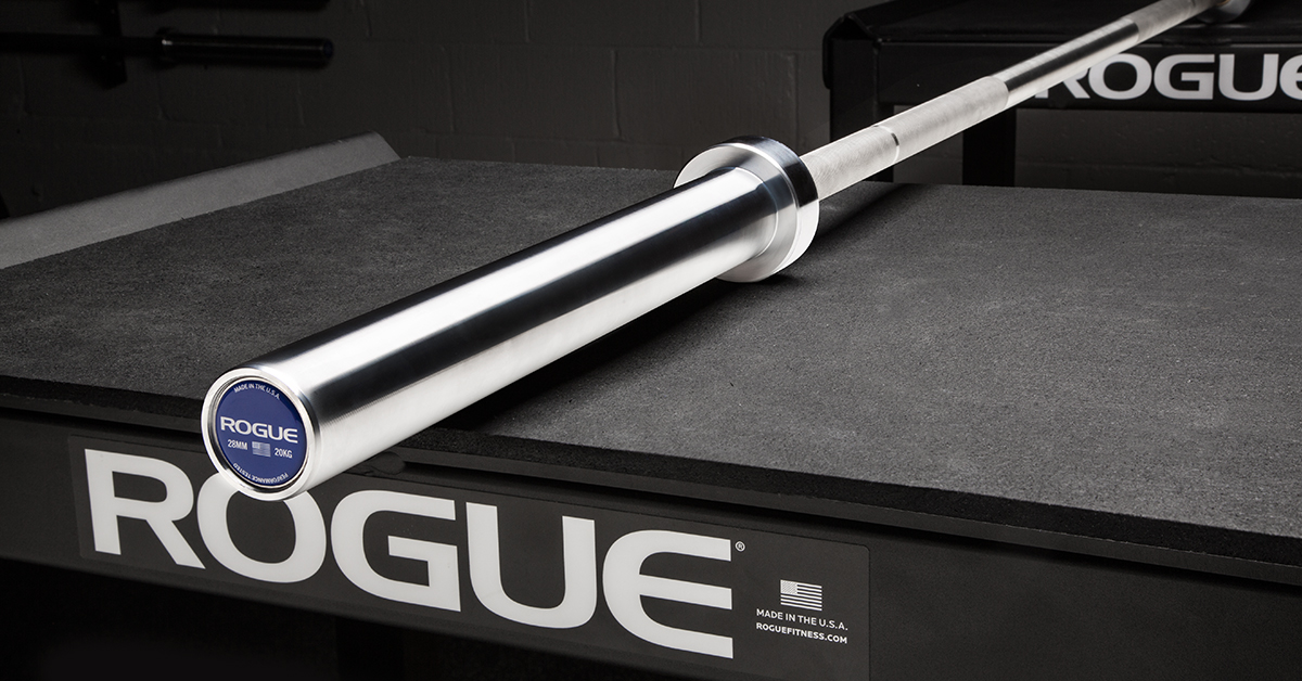 Rogue Olympic Weightlifting Bar Stainless Rogue Fitness