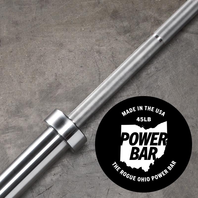 Rogue Ohio Power Bar | Rogue Fitness Rogue Stainless Steel Ohio Power Bar