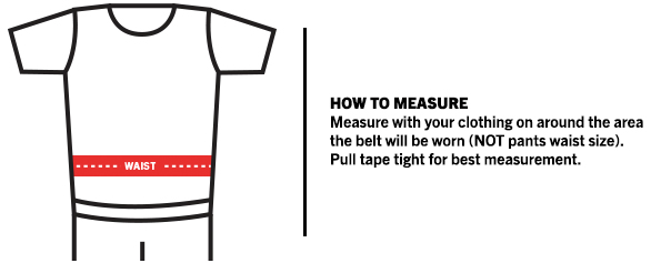 Lifting Belt Size Chart