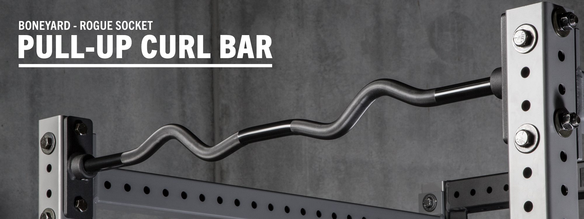 Rogue Boneyard Socket Pullup Bar Curl Bar Boneyard Accessories Rig