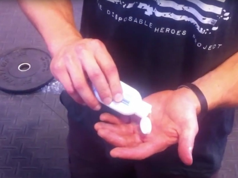 Dan B demonstrates New Liquid Grip Rogue Fitness