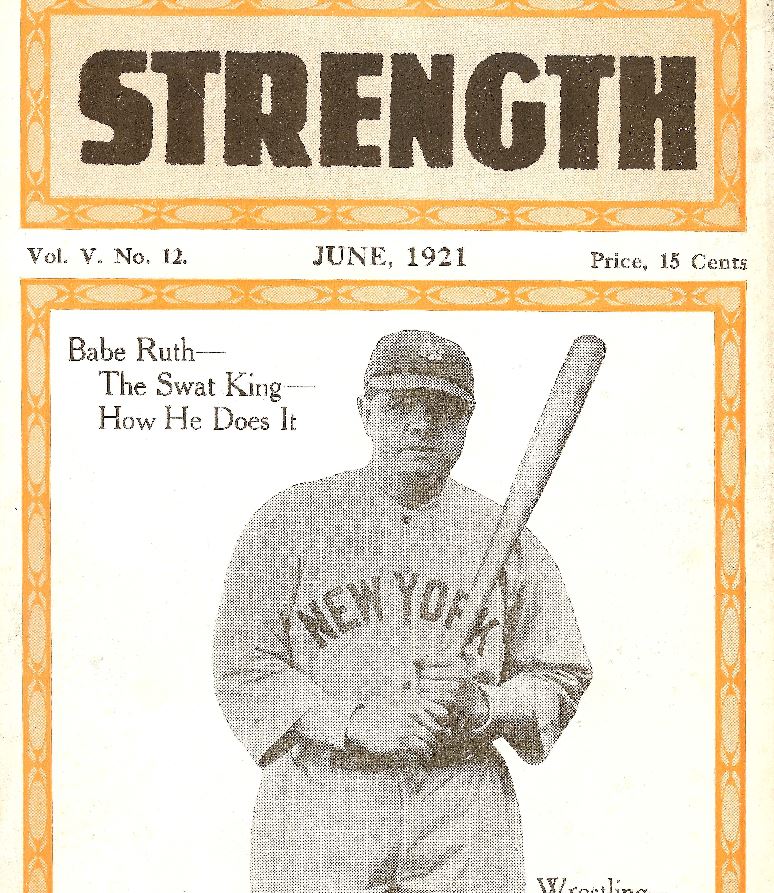 Cover Amp Table Of Contents Strength Magazine June 1921 The Index Cover Amp Table Of Contents Strength Magazine June 1921 The Index