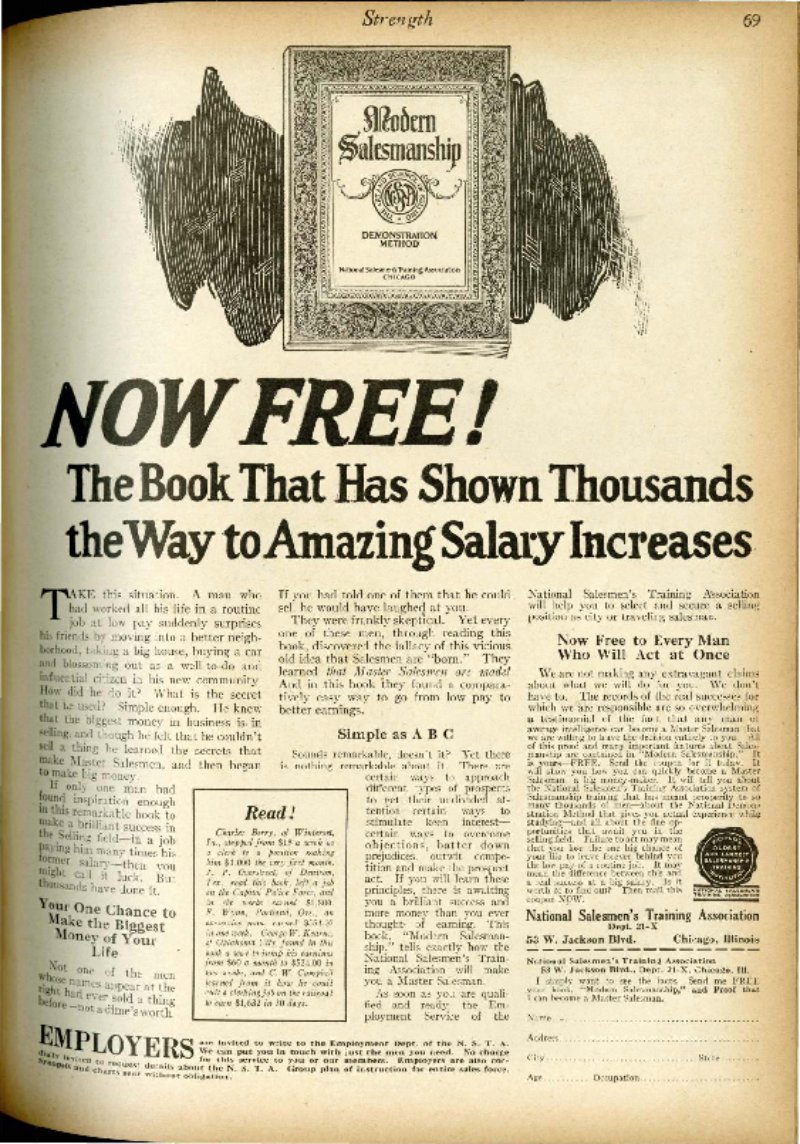 Now Free! The Book That Has Shown Thousands The Way; Rip Off Your Shirt