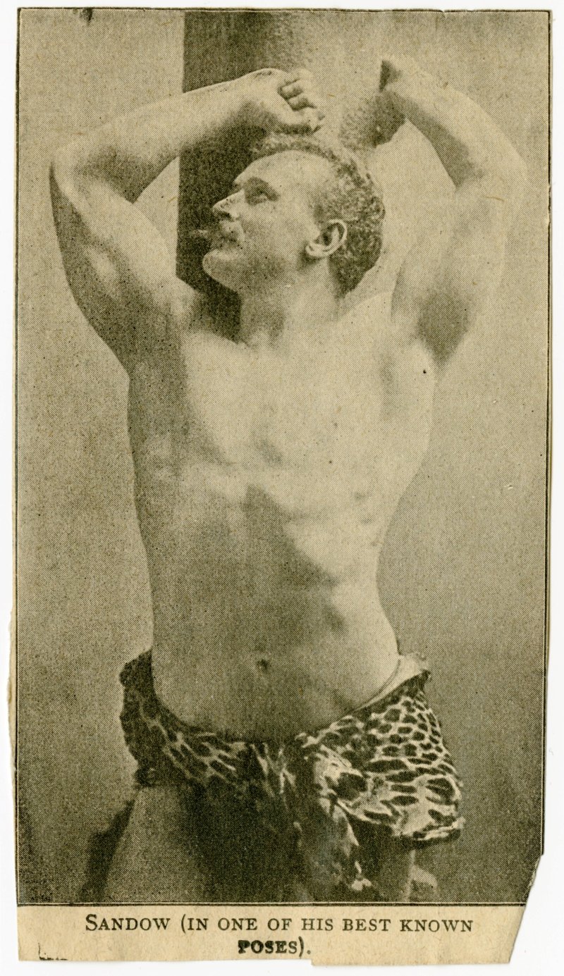 Sandow in one of his best known poses