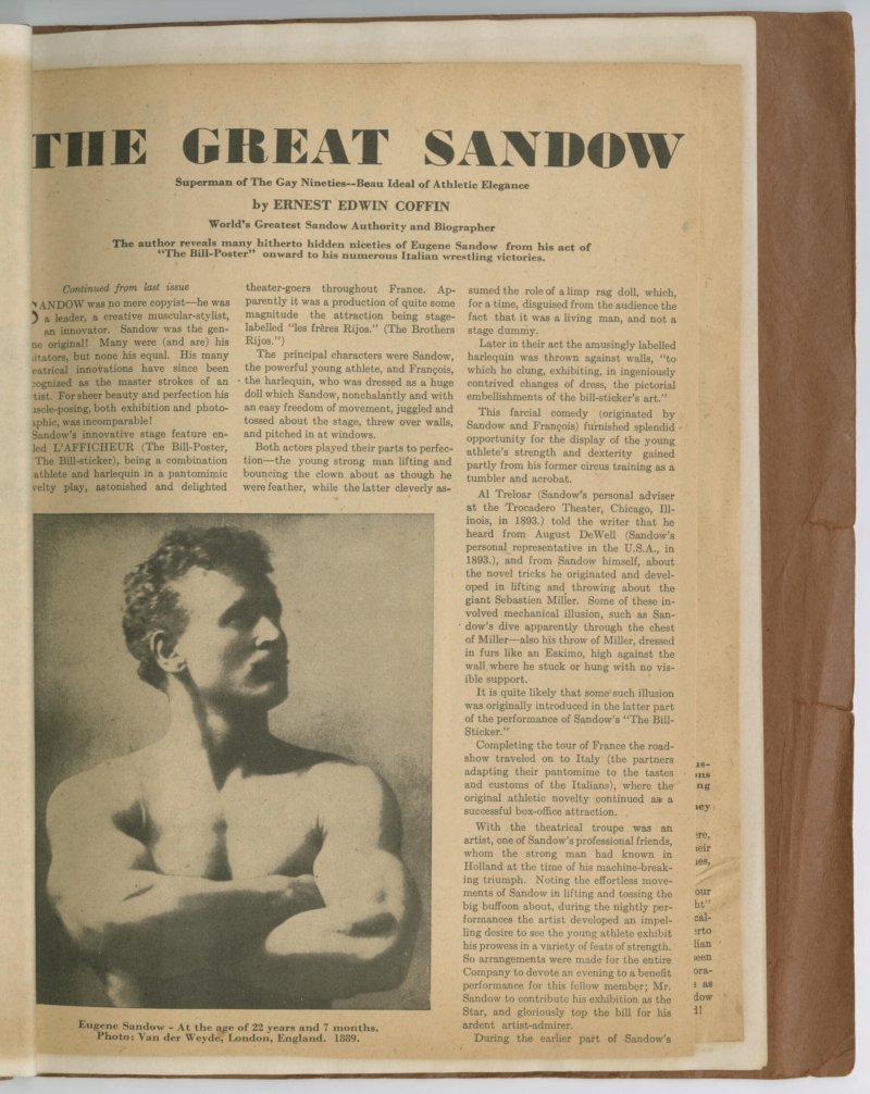 The Great Sandow, part 5