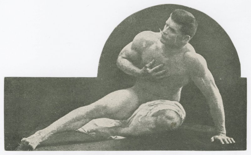 Gustav Fristensky classical pose