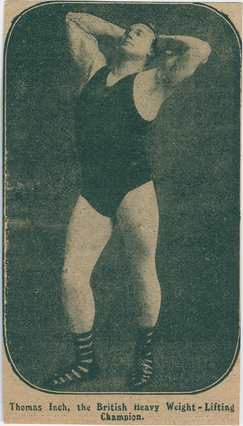 Thomas Inch, the British Heavy Weight-Lifting Champion