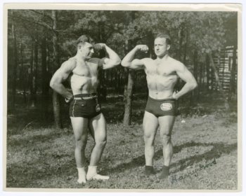 Bill and Harry Good front single bicep | Rogue Fitness