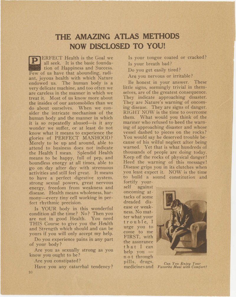 The Amazing Atlas Methods Now Disclosed to You!