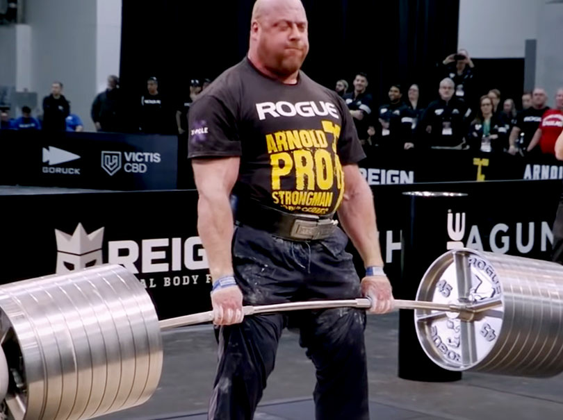 Caron Stands It Right Up | Arnold Strongman Classic 2020 | Rogue Fitness