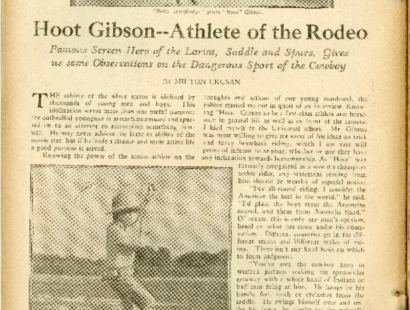 Gibson Rodeo Hoot Gibson-Athlete of The Rodeo | Rogue Fitness