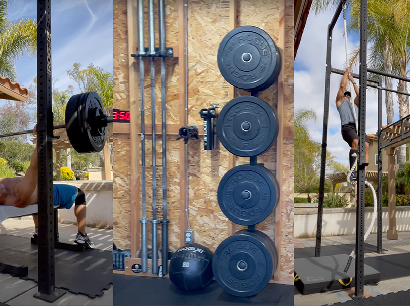 Rogue Equipped Backyard Gym Tour – Kevin in San Diego, CA | Rogue Fitness