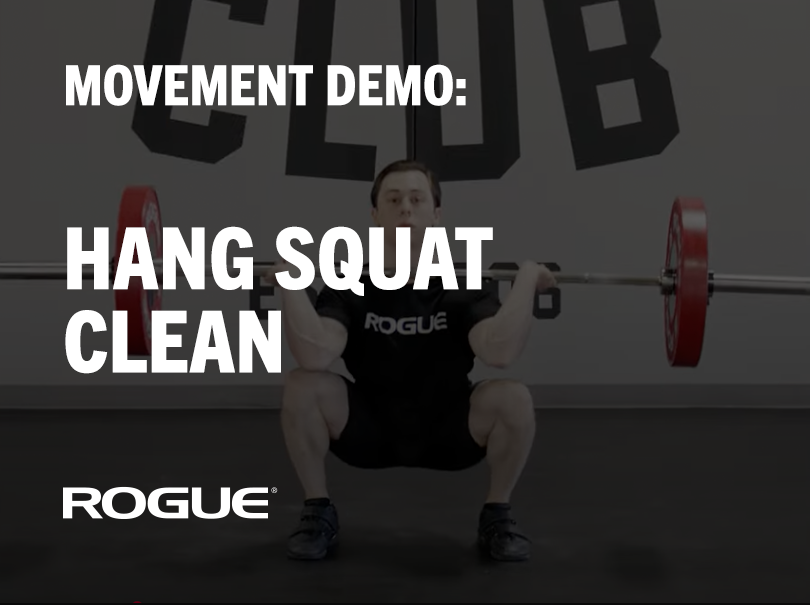 Movement Demo &#8211; Hang Squat Clean